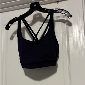 Lululemon Athletica Navy Strappy Sports Bra